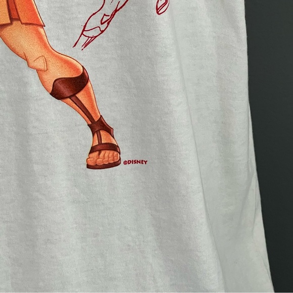 Vintage 90’s Disney Hercules Movie Promo Hollywood Theater t shirt  XL - Picture 9 of 10